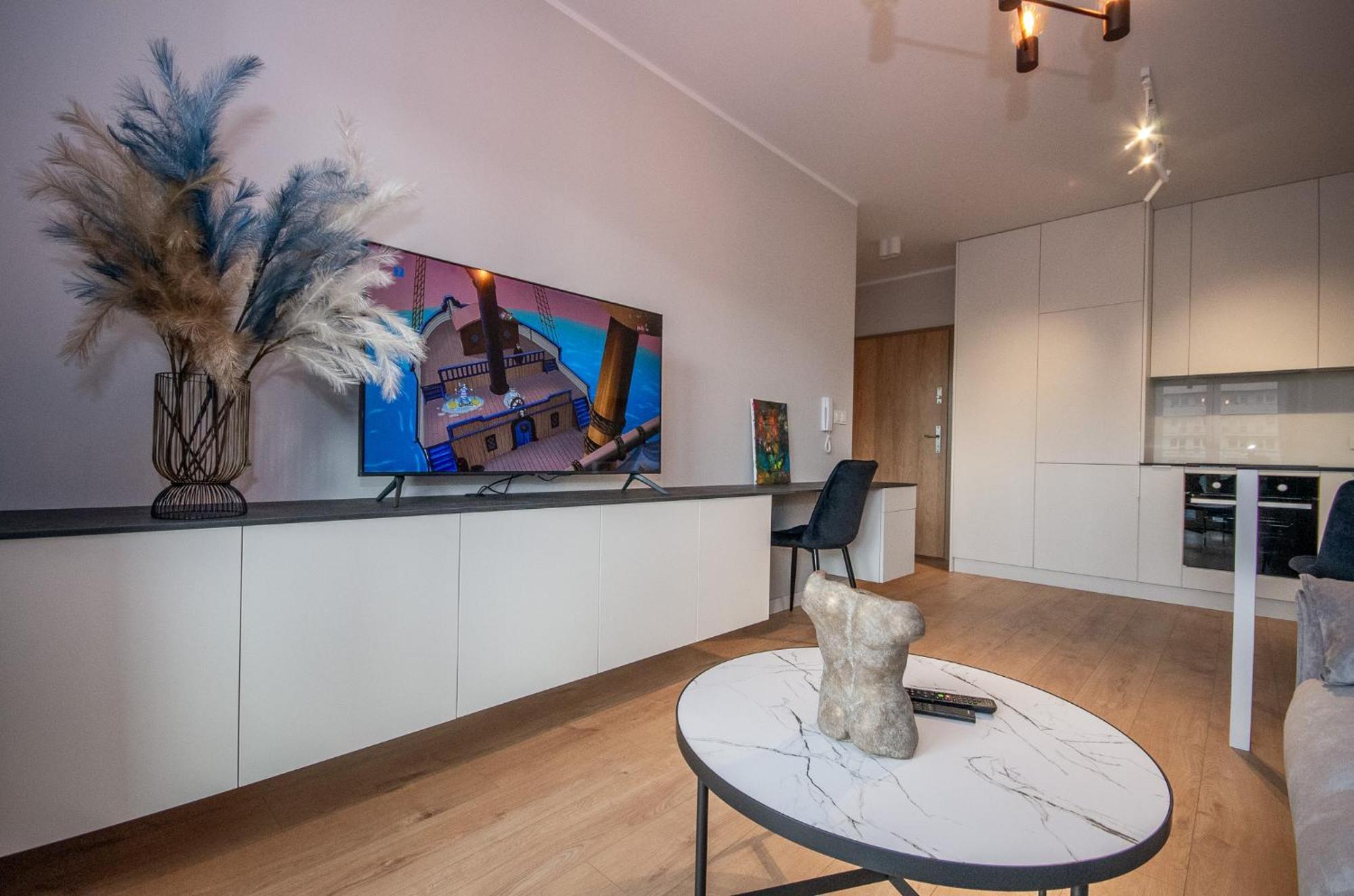 Inpoint Tauron Arena Apartment With Free Parking - Lema St 17 Krakow Exterior photo